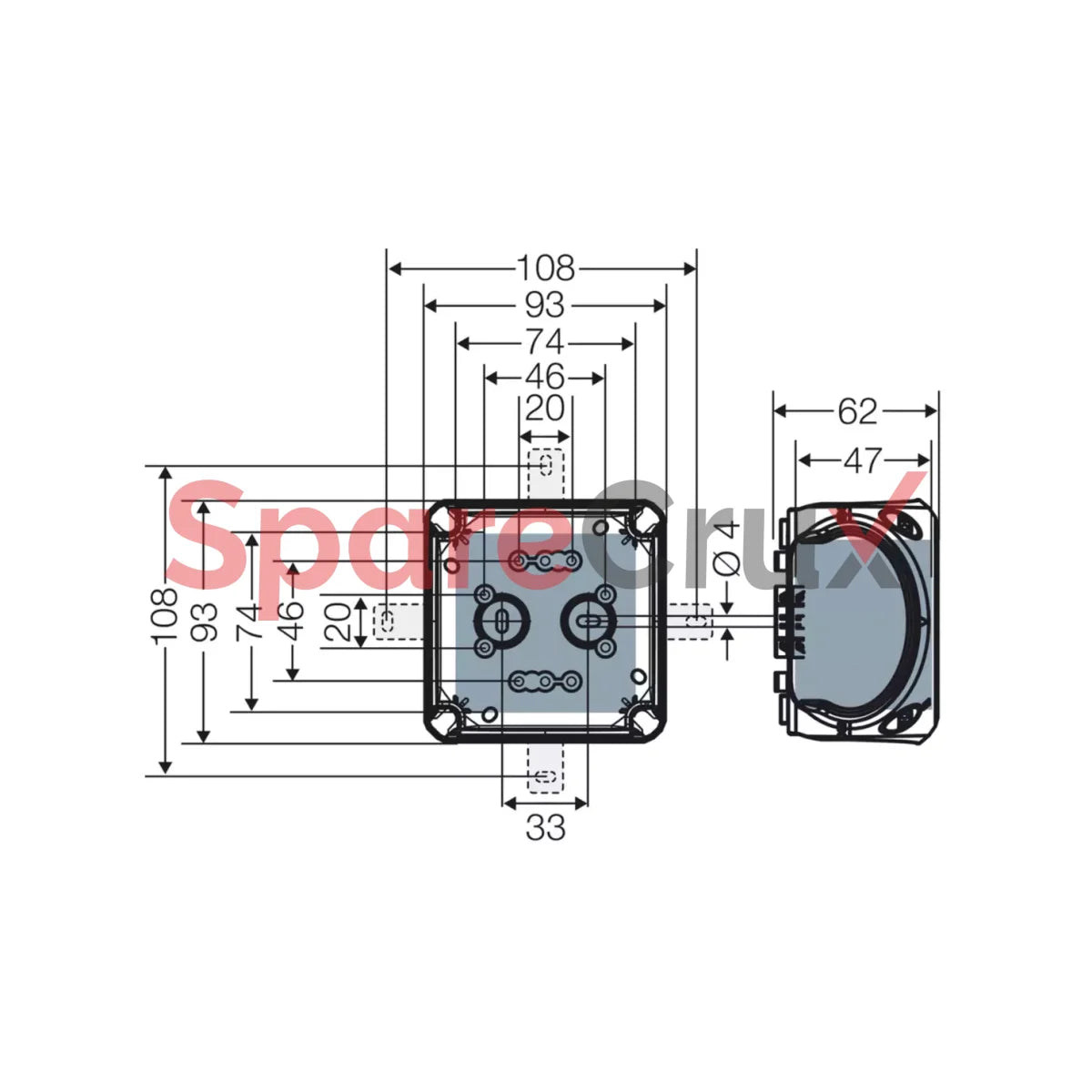 Wp 0202 G | Hensel Cable Junction Box Ip 68