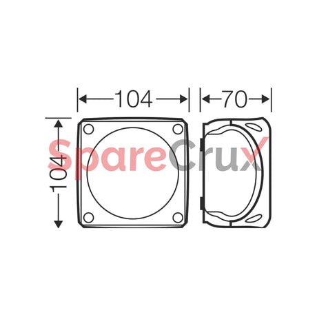Wp 0404 G | Hensel Cable Junction Box Ip 68