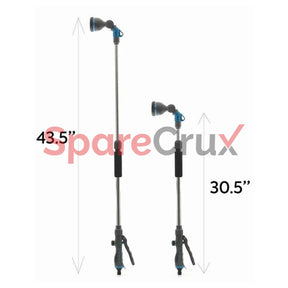 Zpywan001 | Zephyr 8-Mode Telescopic Water Wand For Garden And Washing - With Ergo Flow &