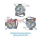 Zwr1315Ss | Zephyr Auto-Retractable Water Hose Reels 13Mm X 15M Stainless Steel 304